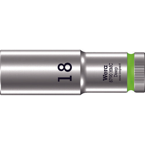 日本正規品 ヴェラ 1/2DRx18mm ディープソケット(ZYKLOP) (004558)(4013288210647) ベラ Wera
