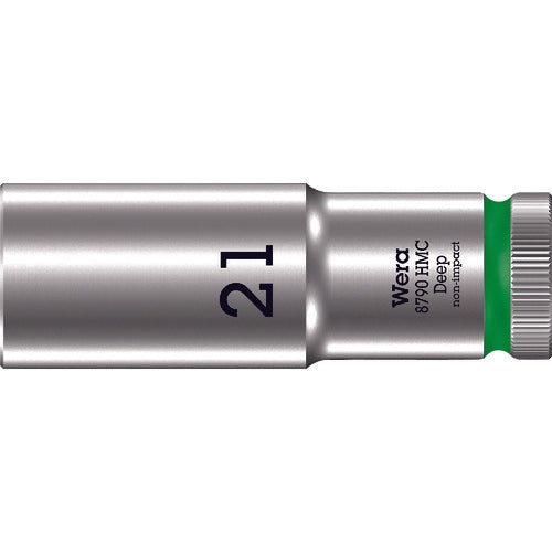 日本正規品 ヴェラ 1/2DRx21mm ディープソケット(ZYKLOP) (004561)(4013288210678) ベラ Wera