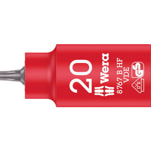 日本正規品 ヴェラ 3/8DRxT20 (TORX)絶縁ビットソケット (004920)(4013288210173) ベラ Wera