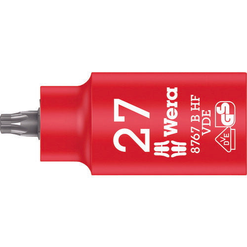 日本正規品 ヴェラ 3/8DRxT27 (TORX)絶縁ビットソケット (004922)(4013288210197) ベラ Wera