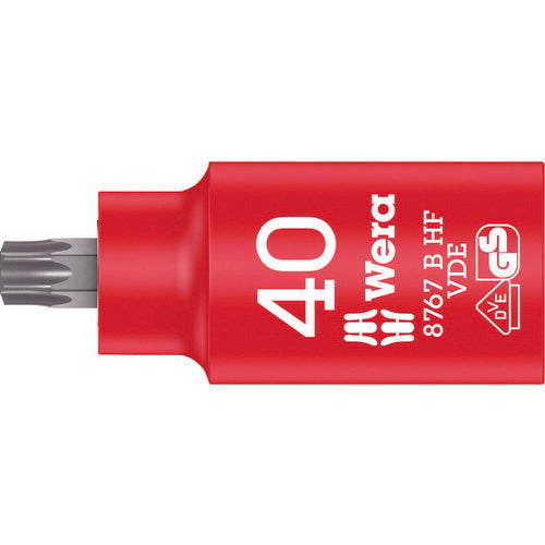 日本正規品 ヴェラ 3/8DRxT40 (TORX)絶縁ビットソケット (004924)(4013288210210) ベラ Wera