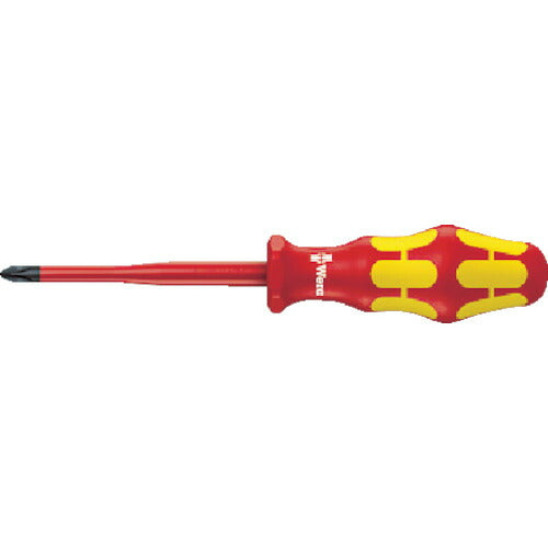 日本正規品 ヴェラ #1x 80mm (プラス)ドライバー・絶縁(先細型) (006450)(4013288160140) ベラ Wera