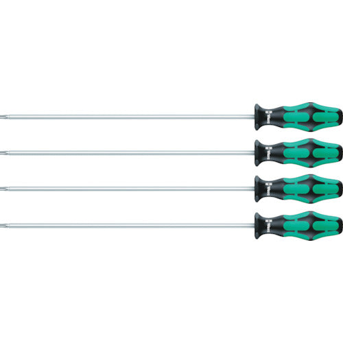 日本正規品 ヴェラ 4本組保持機能付ロングトルクスドライバーセット (028074)(4013288138378) ベラ Wera