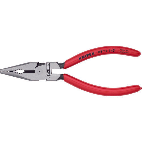 日本正規品 クニペックス ニードルノーズペンチ (0821-145)(4003773078951) 業務向け KNIPEX