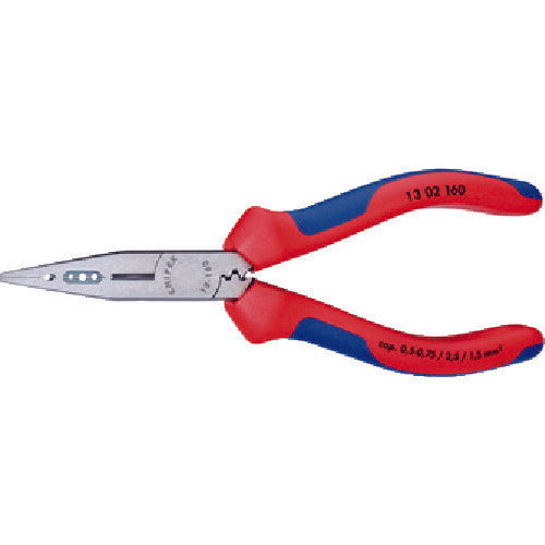 日本正規品 クニペックス 電気技師用ペンチ (1302-160)(4003773010470) 業務向け KNIPEX