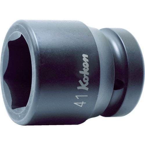 てる　24mm ブラック、グリーン、ブラウン コーケン インパクトソケット 対辺24 差込角25.4 全長57 18400M-24 Ko