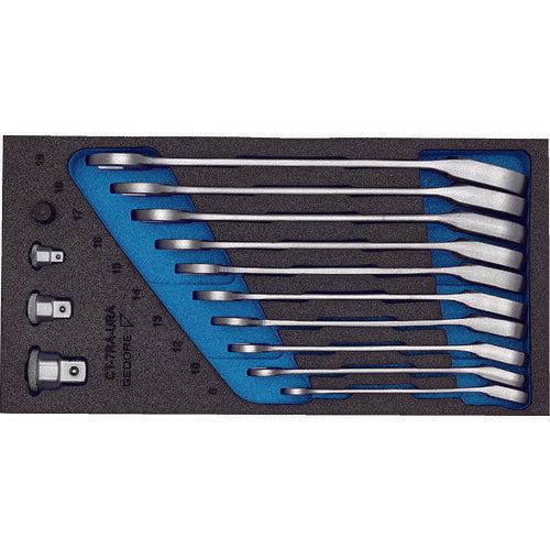 GEDORE オフセットコンビラチェットスパナ 1500CT1-7URA 2327678