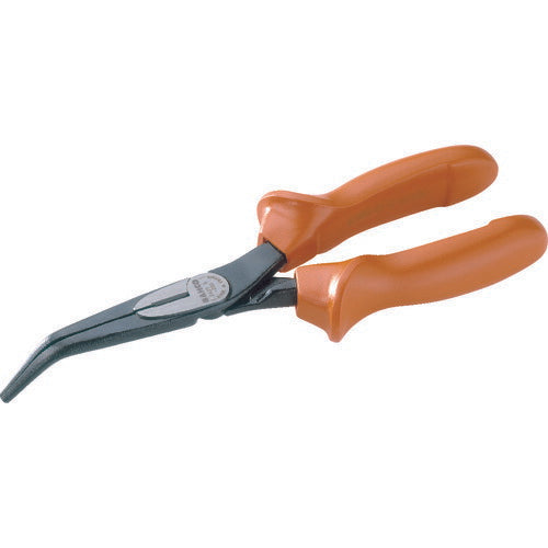 日本正規品 バーコ 絶縁ロングノースプライヤー 200mm (2427S-200)(7314150033027) BAHCO
