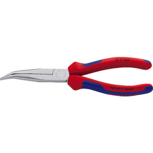 日本正規品 クニペックス 40゜先曲ラジオペンチ (2625-200)(4003773035039) 業務向け KNIPEX