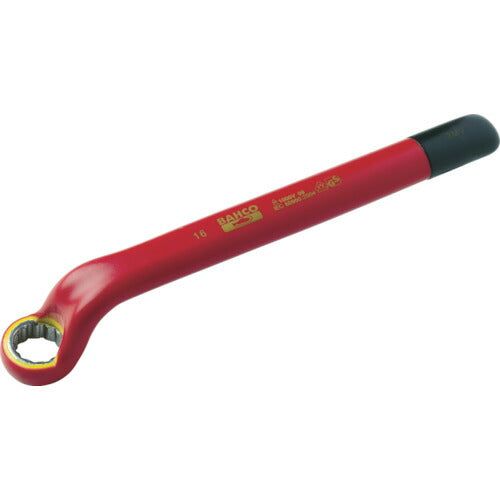日本正規品 バーコ 1000V絶縁仕様オフセット片口メガネ 13mm (2MV-13)(7314150121144) BAHCO