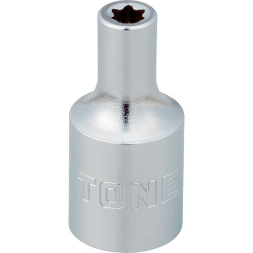 TONE E型トルクスソケット 呼びNO.E7 差込角6.35mm (2TX-E07)(4953488387100) トネ