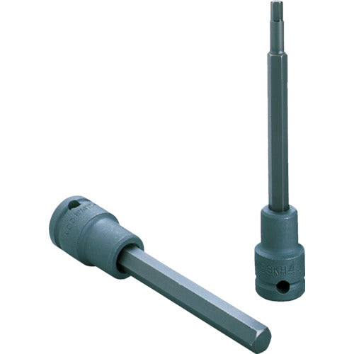 TONE ロングヘキサゴンソケット(強力タイプ) 8mm (3KH-08L)(4953488077339) トネ