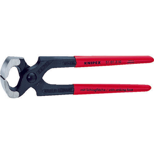 日本正規品 クニペックス ヤットコ (カーペンタープライヤー) (5101-210)(4003773023104) 業務向け KNIPEX