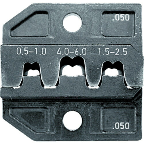 RENNSTEIG 圧着ダイス 624-050 オープンバレル平端子0.5-6. 624-050-3-0