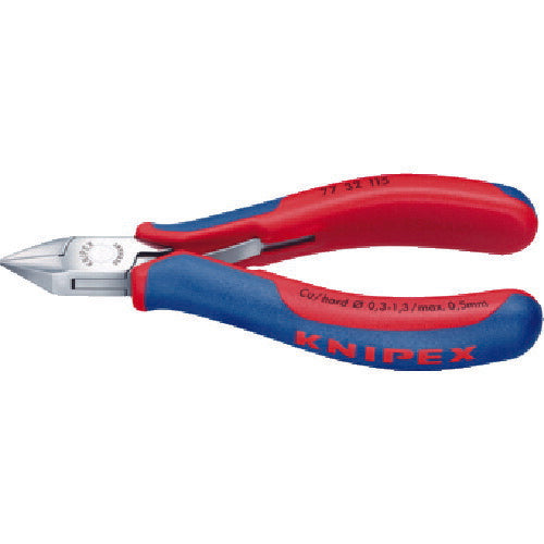 日本正規品 クニペックス エレクトロニクスニッパー (7732-115)(4003773044307) 業務向け KNIPEX