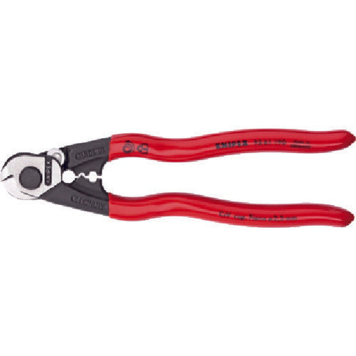 日本正規品 クニペックス ワイヤーロープカッター (9561-190)(4003773040651) 業務向け KNIPEX