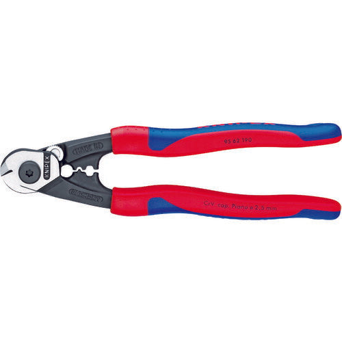 日本正規品 クニペックス ワイヤーロープカッター (9562-190)(4003773071976) 業務向け KNIPEX