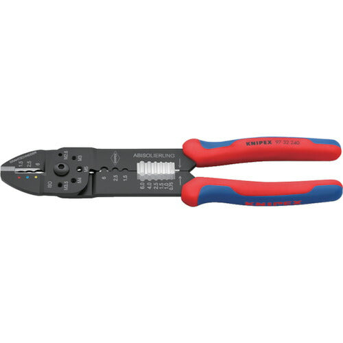 日本正規品 クニペックス クリンピングプライヤー (9732-240)(4003773079491) 業務向け KNIPEX