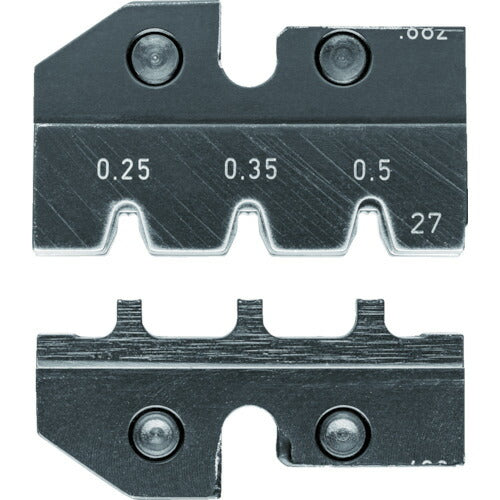 日本正規品 クニペックス 圧着ダイス (9743-200用) (9749-27)(4003773079811) 業務向け KNIPEX