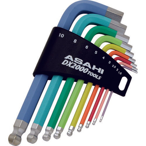ASH オーロライン ボールポイント六角棒レンチセット9本組 AZUS910
