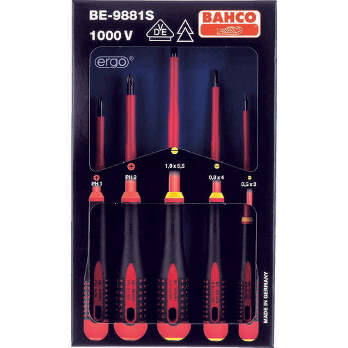 日本正規品 バーコ エルゴ絶縁タイプドライバー (BE-9881S)(7314151839307) BAHCO