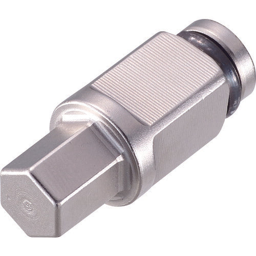 TONE ドライバービットソケット ヘキサゴンビット 差込角9.5mm 全長27.5mm (BIT3-H08)(4953488394610) トネ