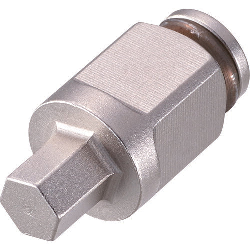 TONE ドライバービットソケット ヘキサゴンビット 差込角12.7mm 全長30.5mm 対辺寸法7mm (BIT4-H07)(4953488394726) トネ