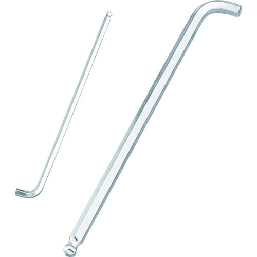 TONE ボールポイント六角棒レンチ マスターツール首下ショートロングボールポイントL形レンチ 対辺寸法5mm (BL-05S)(4953488086041) トネ