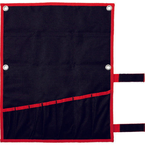 TONE ロール型ツールケース 布袋 幅390×高さ480mm 7ポケット (BNRM7L)(4953488285932) トネ