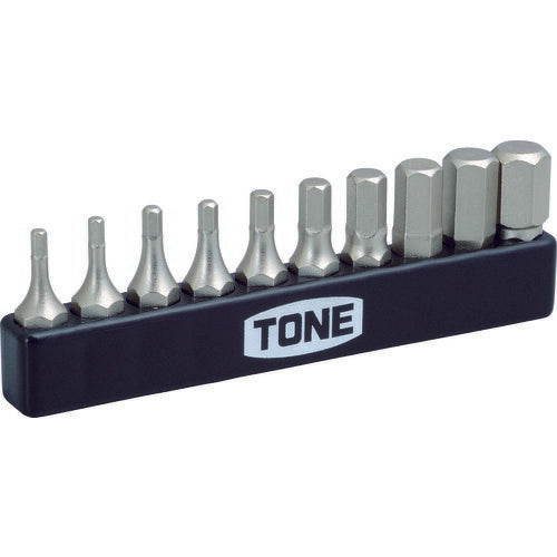 TONE ヘキサゴンビットセット (BTH10S)(4953488293531) トネ