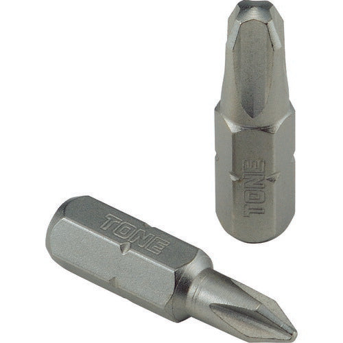 TONE オフセット式ラチェットドライバー ドライバービット 先端規格(+)No.1 (BTP1S)(4953488294958) トネ