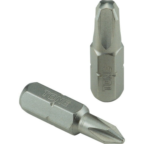 TONE オフセット式ラチェットドライバー ドライバービット 先端規格(+)No.3 (BTP3S)(4953488294972) トネ