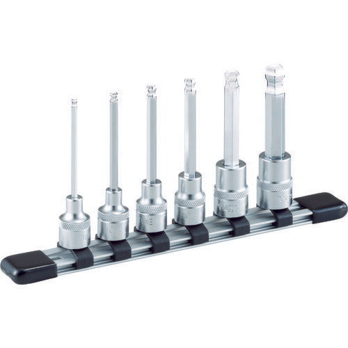 TONE ボールポイントヘキサゴンソケットセット(ホルダー付) (HBH306)(4953488087697) トネ