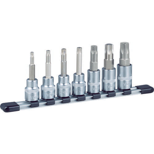 TONE トルクスソケットセット(強力タイプ・ホルダー付) (HTX407)(4953488258578) トネ