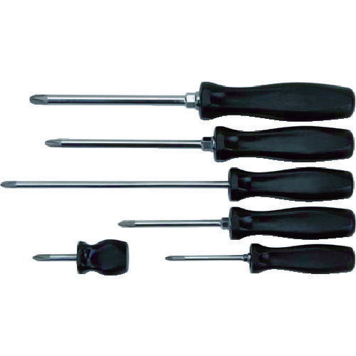 WILLIAMS プラスドライバーセット 6本 JHW100P-6PD WILLIAMS プラスドライバーセット 6本 JHW100P-6PD