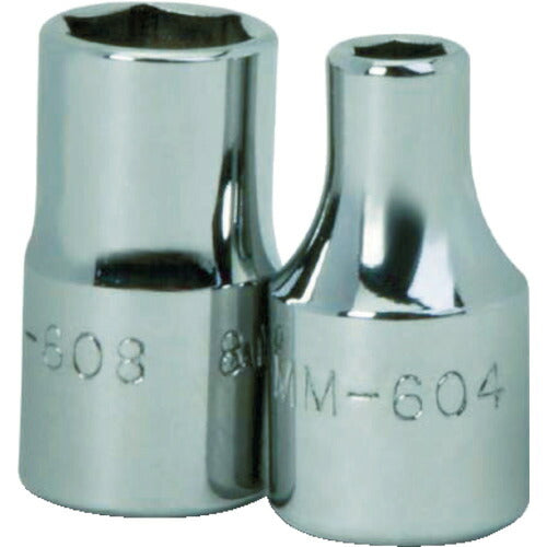 WILLIAMS 1/4ドライブ ディープソケット 6角 8mm JHWMMD-608