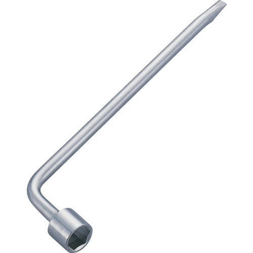 TONE タイヤレンチ 対辺寸法21mm 全長276mm 構造用鋼 (LWR21)(4953488045154) トネ