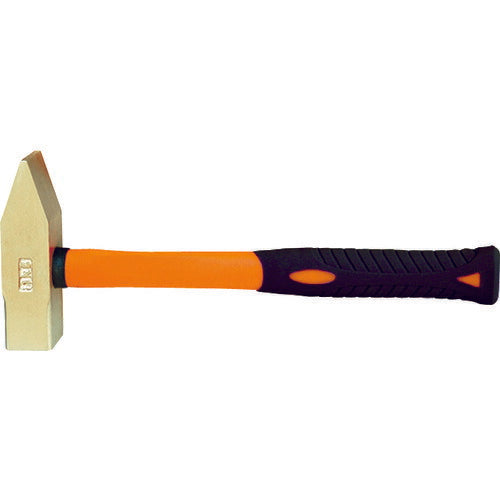 日本正規品 バーコ 防爆ハンマー ノンスパーキングマシニスト ファイバーハンドル 頭長65mm 頭径16mm (NS504-100-FB)(7314150296040) BAHCO