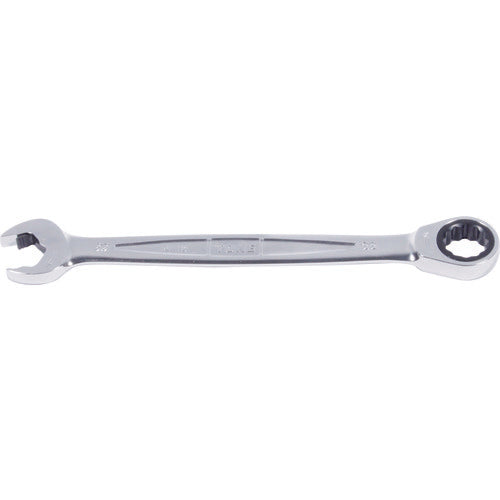 TONE コンビネーションラチェットレンチ クイックラチェットめがねレンチ 対辺寸法21mm 全長247mm (RMQ-21)(4953488430400) トネ