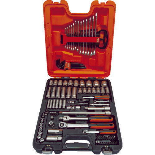 日本正規品 バーコ 1/4 1/2ソケットスパナセット (S103)(7314150257119) BAHCO