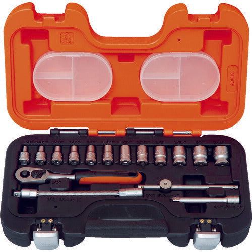 日本正規品 バーコ インチソケットセット 1/4 差込角6.35mm (S160AF)(7314150137510) BAHCO