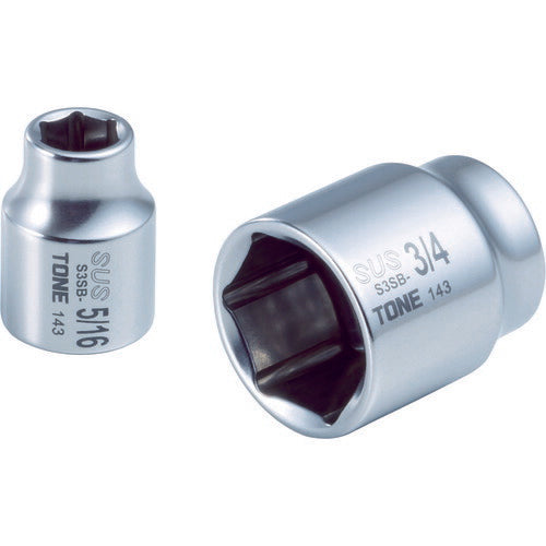 TONE SUSソケット 1/4インチ (S3SB-08)(4953488309249) トネ