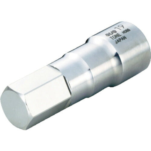 TONE SUSヘキサゴンソケット 対辺寸法12mm 差込角12.7mm (S4H-12)(4953488253061) トネ