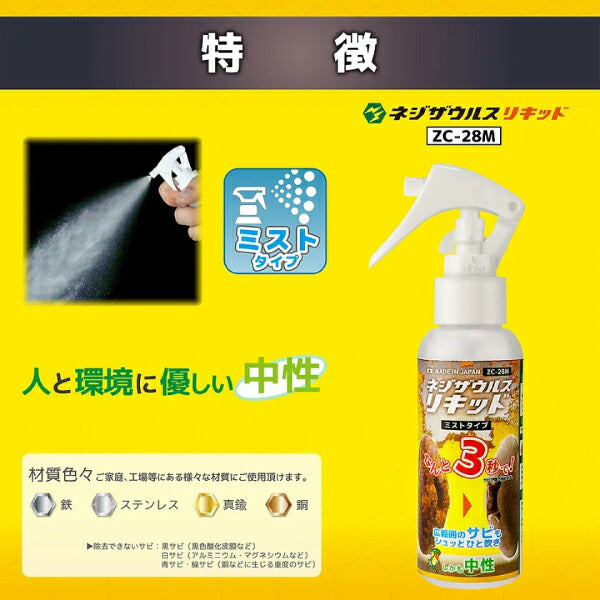 エンジニア ネジザウルスリキッド(ミストタイプ) 100g (ZC-28M) (4989833092054) ENGINEER