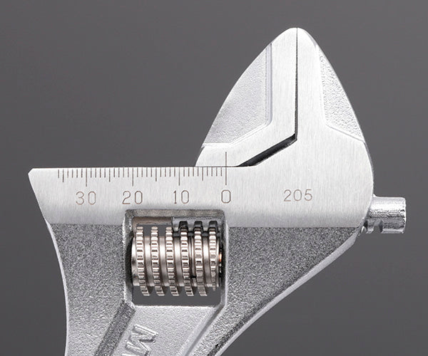 TONE ハイパーウォームモンキレンチ(目盛付) 全長250mm (MWR-250)(4953488410518) トネ