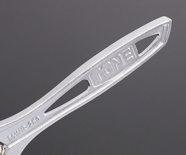 TONE ハイパーウォームモンキレンチ(目盛付) 全長250mm (MWR-250)(4953488410518) トネ