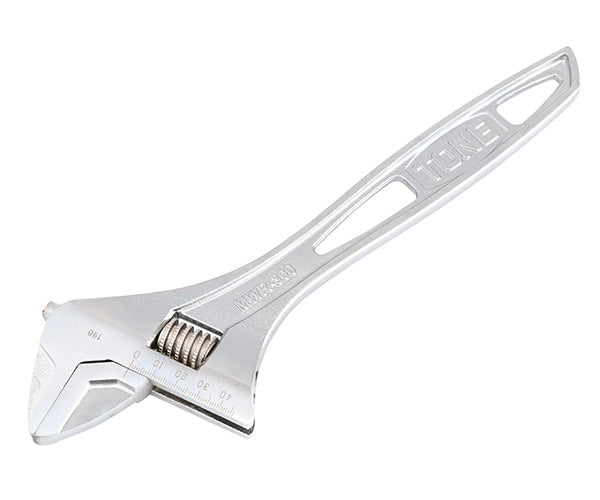 TONE ハイパーウォームモンキレンチ(目盛付) 全長300mm (MWR-300)(4953488410525) トネ