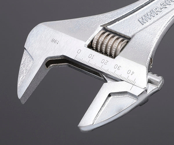 TONE ハイパーウォームモンキレンチ(目盛付) 全長300mm (MWR-300)(4953488410525) トネ