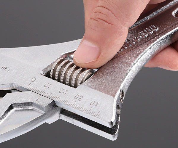 TONE ハイパーウォームモンキレンチ(目盛付) 全長300mm (MWR-300)(4953488410525) トネ