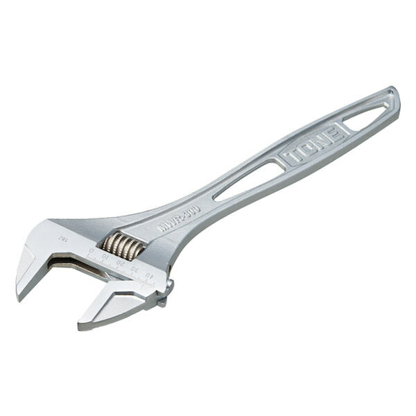TONE ハイパーウォームモンキレンチ(目盛付) 全長375mm (MWR-375)(4953488410532) トネ
